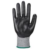 Portwest Snijbestendige 3/4 Nitrilschuim Handschoen - Zwart - XL