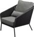 AVH-Collectie Costa lounge tuinstoel antraciet rope