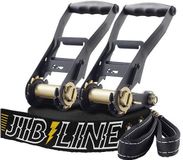 Gibbon Slacklines Gibbon Jibline XL slackline met boombeschermers - 25 meter - Zwart