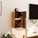 Maison Exclusive - Meuble TV mural, 2 pièces, chêne fumé, 30,5 x 30 x 30 cm