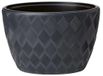VITA Bloempot Flow ellipse 40 antraciet