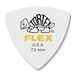 Jim Dunlop Tortex Flex Triangle .73 mm verpakking/12