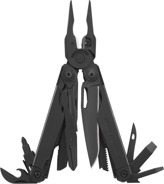 Leatherman Surge Multitool - 21 functies - Zwart - RVS - Nylon hoesje