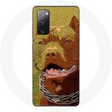 Maniacase Hoesje voor Samsung Galaxy S20 FE American Pit Bull Terrier