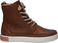 Blackstone ICON EMILY - CK01 Old Yellow - Hoge sneakers - Leer - Unisex - Maat 32