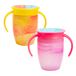Munchkin Miracle 360° Tie Dye Kubek Tropical żółty i różowy 2 szt., 207 ml