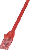 Merkloos LogiLink UTP CAT6 2M rood Netwerkkabel