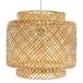 Atmosphera Hanglamp - Gevlochten Bamboe - 40 x 38 cm - Naturel