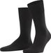 FALKE ClimaWool eenkleurig wol lyocell sokken heren grijs - maat 43-44