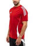 adidas Sportshirt Heren - Tiro 24 - Rood - Katoen
