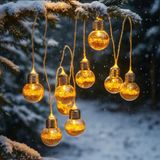 Out of the Blue Lichtslinger Glitterlampjes – 10 LED – 1,7m – Binnengebruik – Werkt op AA-batterijen