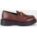 Moschino Mocassin Marron Taille : 39