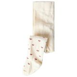 LIL' ATELIER BABY NBFREBA jacquard maillots met hartjes - ecru/oudroze