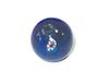 Glazen bol met transparant patroon, diameter 1,8 cm, 500 g. 85 u, ca.