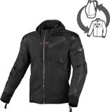 Macna Distec Motorfiets Textieljas Zwart Maat M
