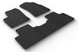 Gledring Tapis en caoutchouc compatible avec Geely StarRay 2022- (profil T 5 pièces + clips de montage)