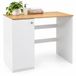 Merkloos Relaxdays Wasmachinkast - 90x100x60 cm - wit