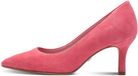 Tamaris Dames Pumps 1-22434-41 5A0 Leer Blokhak Puntige neus Beere 37 EU