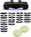Gadgetpoint - Thumb Grips + Stickers pour PS4, PlayStation 4