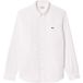 Lacoste Chemise Regular Fit blanc, uni