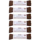 GLOREX 6 9400 514K - Raffia raffia, 6 bundels van 20 m matte raffia, donkerbruin