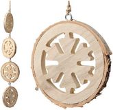 Merkloos BigBuy Kerstkrans 111181 (Ø 10 cm) Hout Beige