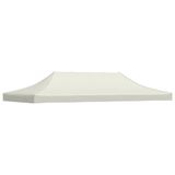 vidaXL Partytentdak 3x6 m crème