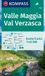 Carta KOMPASS Karten Valle Maggia / Val Verzasca