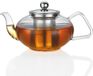 Kuchenprofi Theepot TIBET, 800 ml, Glas, RVS, Transparant, Zilver