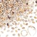Perles spirales naturelles sans marque 594 pièces - Beige/Crème/Naturel