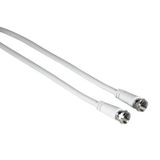 Hama Câble de connexion 2X F-Plug Blanc 1.5M Ve=25