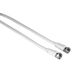 Hama Câble de connexion 2X F-Plug Blanc 1.5M Ve=25
