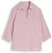 Tom Tailor - Katoenen blouse - Maat 48 - light elderberry