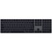Apple Magic Keyboard avec pavé numérique, danois, Gris sidéral