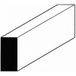 Evergreen Modelbouwdecoratie - 128 Strip 0,5mmX4,8mmX35cm - 10 stuks Styreen