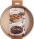 Form Gold Line moule à cake antiadhésif Demi-rond Aluminium blanc 24.5 cm