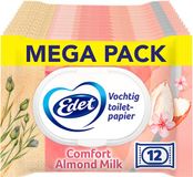 Edet Vochtig WC Papier Amandel - 12 x 42