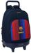Safta FC Barcelona 26/27 Rugzak met Wielen Blauw Kinderen 33L
