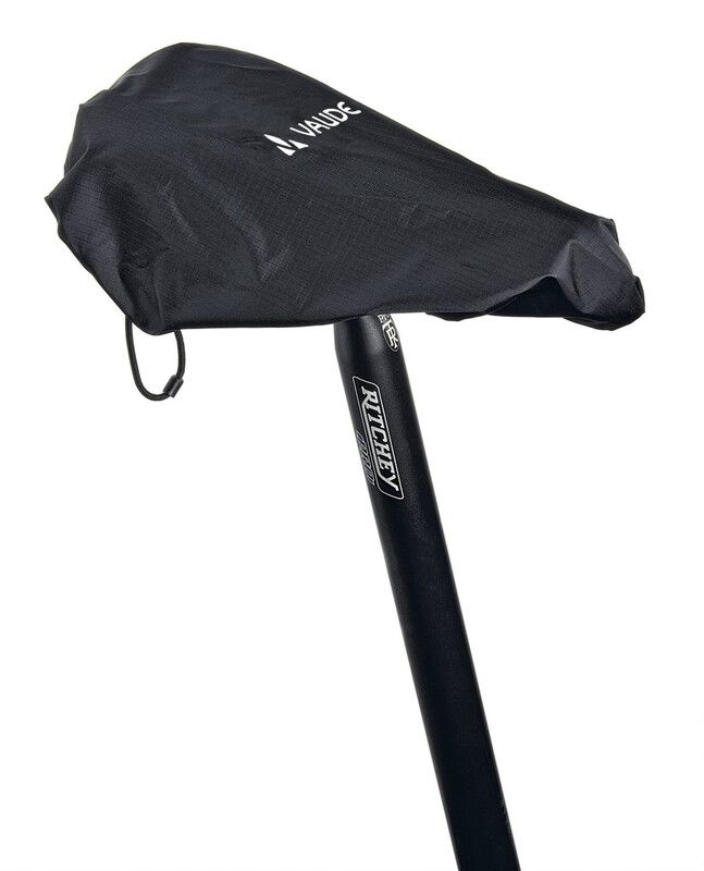 Vaude Regenhoes voor Zadels - black