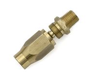 BLUBIRD Fast Fix - 1/4" Air Hose Assembly Repair Fitting - w/ 1/4" MNPT Fixed - FFFX14