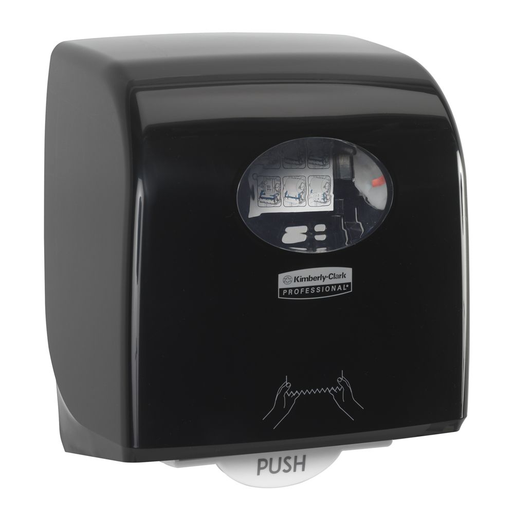 Aquarius Aquarius 7956 houder handdoeken & toiletpapier Dispenser voor papieren handdoeken (rol) Zwart