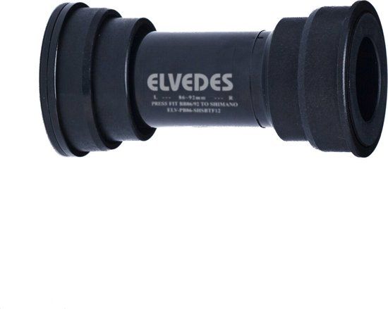 Elvedes Pf Bb86/82 Shimano Trapas Zwart 92 mm