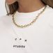 COPENHAGEN STUDIOS Collier femme or Acier inoxydable 500 cm