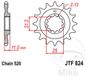 JT Sprockets JTF824.12 12T stalen voortandwiel