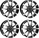 Autec Brixen jantes, 6,5x16 pouce, 5x112 entraxe, adapté pour VW Golf VII, Golf VIII, Passat, Caddy, T-Roc, Touran.
