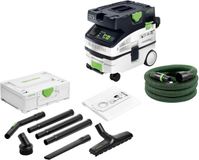 Festool CTL MINI I CLEANTEC mobiele stofafzuiger 1200 watt 10 l stofklasse L