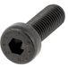 Tchc T.basse M6x25 Acier 8.8 Noir Ef Din 7984