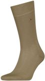 Tommy Hilfiger Herensokken Premium Fil D'ecosse Taupe