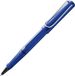 LAMY safari blue - Rollerball Pen met ergonomische greep & lijndikte M - voor aangenaam lang schrijven - gemaakt van robuust ASA plastic - inclusief rollerbalvulling LAMY M 63 in blauw