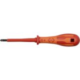 C.K Dextro VDE Modulo Elektrische schroevendraaier MOD1 x 80mm, PZ/SL Plusminus, Elektriciens Geïsoleerde Terminal MCB Schroevendraaiers, 10.000v, Precisie Grip Tip, Zekeringskaart Schroevendraaier